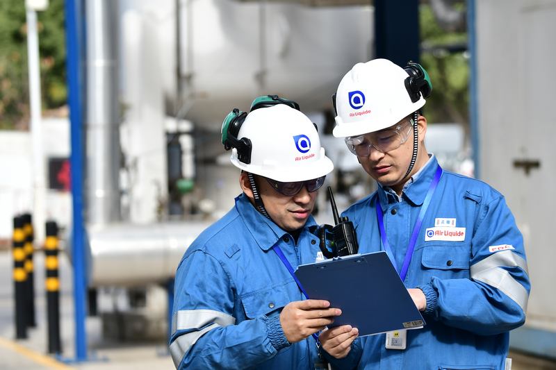 Air Liquide Plant in Wuxi, Jiangsu Province, China