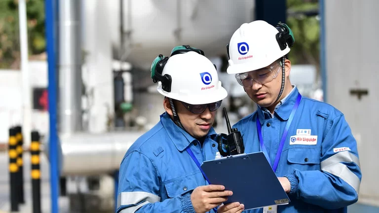 Air Liquide Plant in Wuxi, Jiangsu Province, China